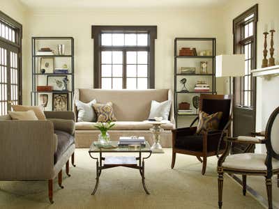  Eclectic Traditional Bachelor Pad Living Room. Essex Project by Andrew Brown Interiors.