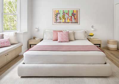  Contemporary Family Home Bedroom. Artist's Haven by Joe McGuire Design.