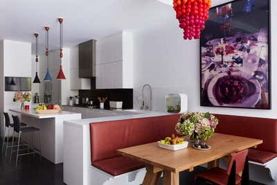  Modern Family Home Kitchen. East 78th Street by D'Apostrophe Design.