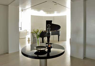  Contemporary Apartment Entry and Hall. Large Family Apartment by Vicente Wolf Associates, Inc..