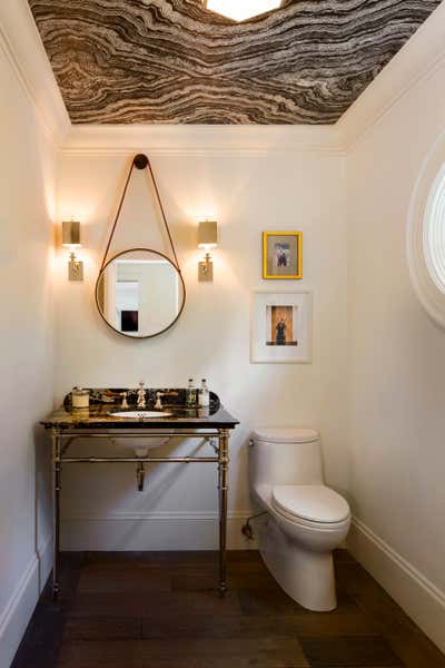  Transitional Family Home Bathroom. Hermosa House by JHL Design.