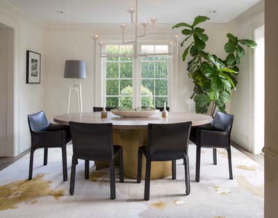  Transitional Family Home Dining Room. Hermosa House by JHL Design.