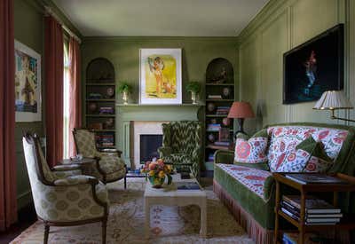  Traditional Family Home Office and Study. Stablewood by Ann Wolf Interior Decoration.