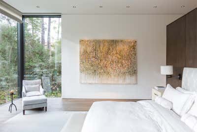  Contemporary Family Home Bedroom. Memorial by Ann Wolf Interior Decoration.