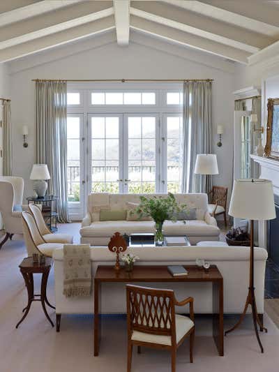  Traditional Family Home Living Room. Santa Barbara by Kerry Joyce Associates, Inc..