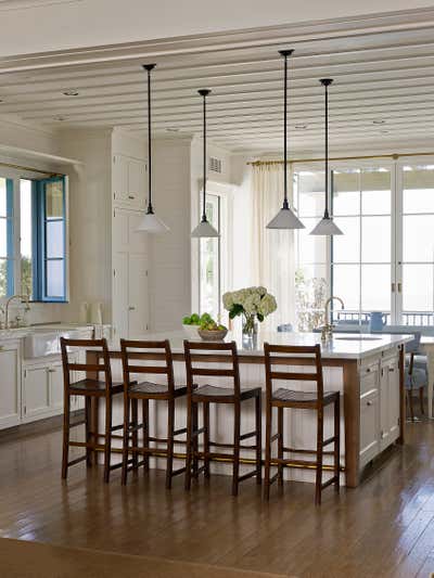  Transitional Family Home Kitchen. Santa Barbara by Kerry Joyce Associates, Inc..