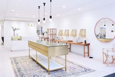  Eclectic Retail Workspace. TAI Jewelry by Carter Design.