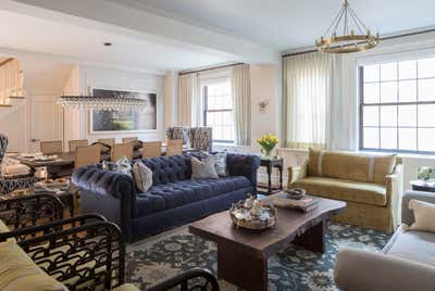  Transitional Apartment Living Room. Upper West Side Duplex by Purvi Padia Design.