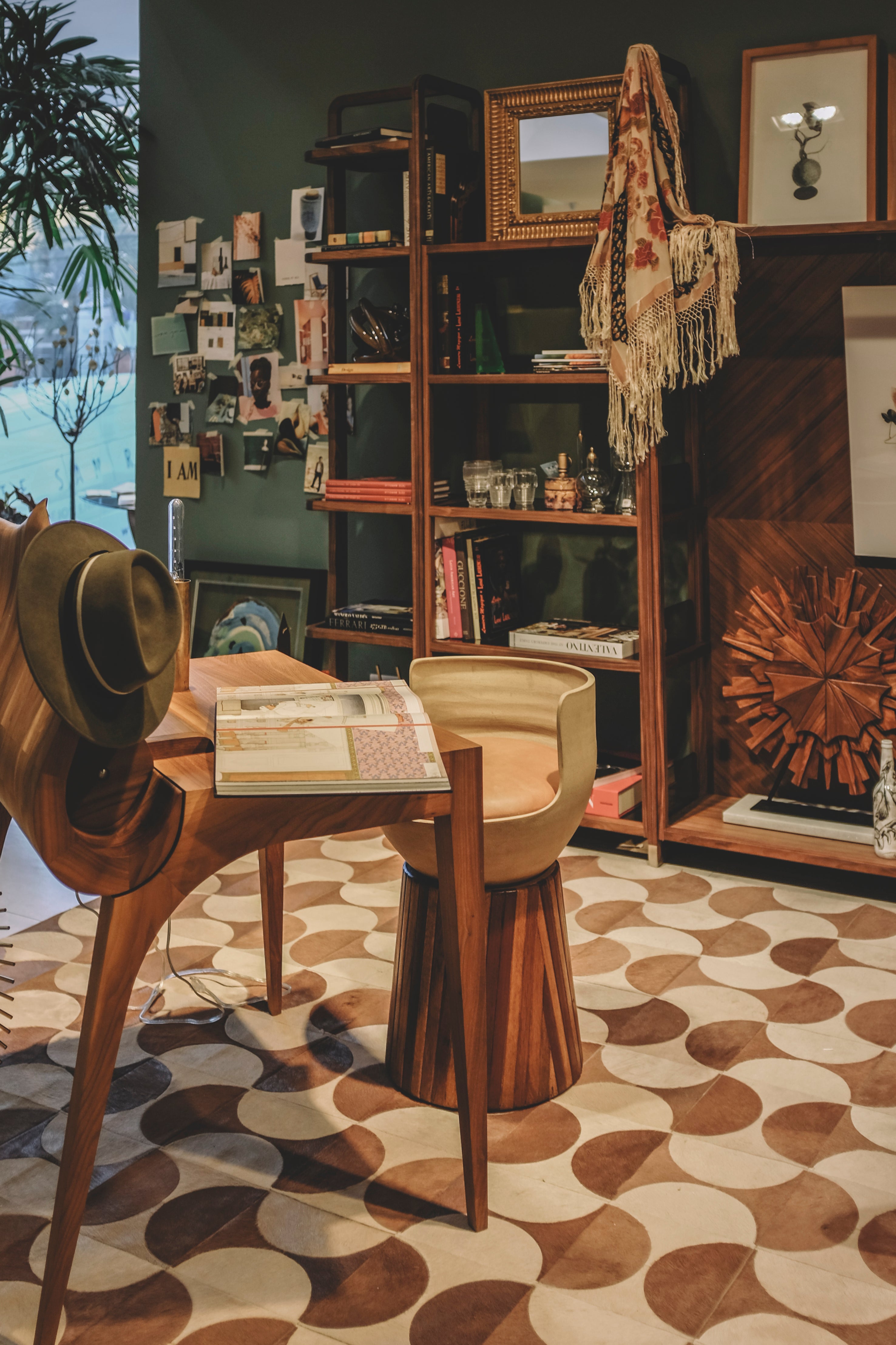 Eclectic Office and Study