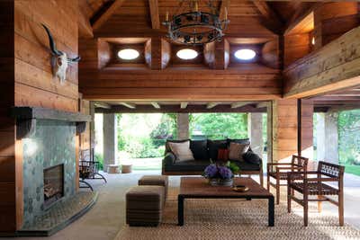  Mediterranean Patio and Deck. Malibu Residence by Sarah Shetter Design, Inc..