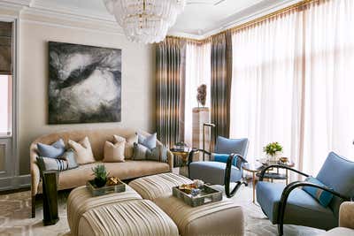  Art Deco Family Home Living Room. Townhouse II by JDK Interiors.