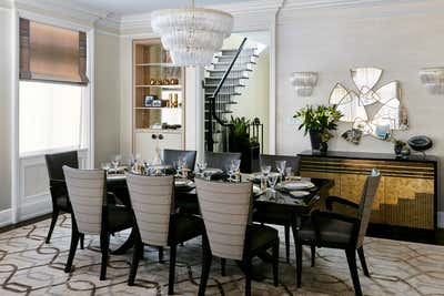  Contemporary Family Home Dining Room. Townhouse II by JDK Interiors.