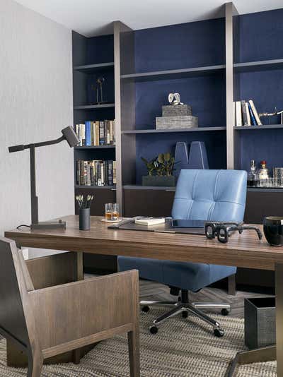  Contemporary Family Home Office and Study. Townhouse I by JDK Interiors.