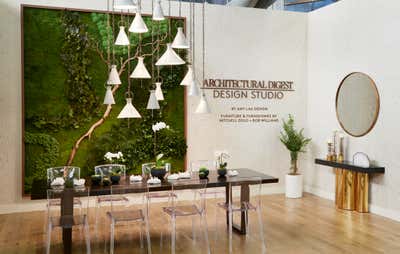  Contemporary Modern Mixed Use Workspace. Architectural Digest Design Studio by Amy Lau Design.