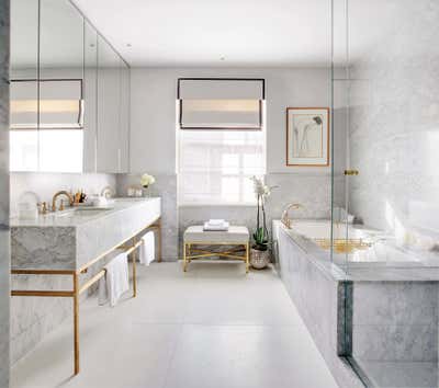  Transitional Family Home Bathroom. Period Town House by Janine Stone & Co.