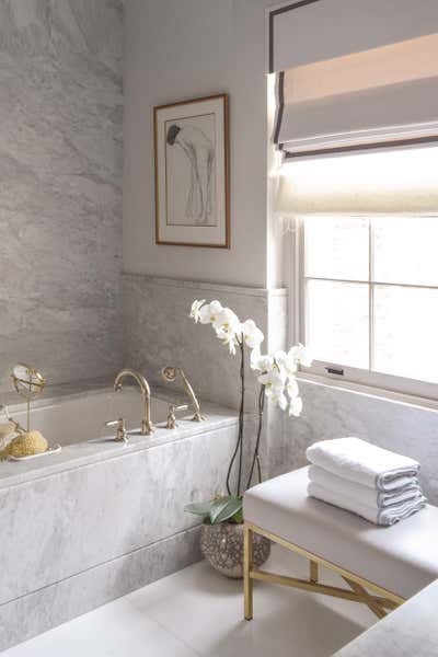  Transitional Family Home Bathroom. Period Town House by Janine Stone & Co.