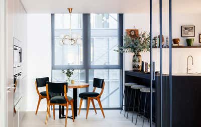 Eclectic Apartment Kitchen. Burlington Gate, Mayfair by Studio Ashby.