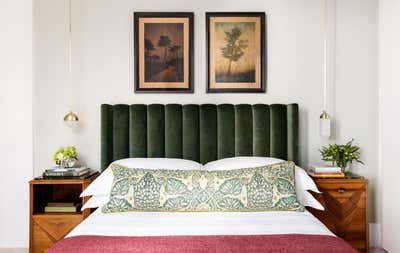 Eclectic Apartment Bedroom. Burlington Gate, Mayfair by Studio Ashby.