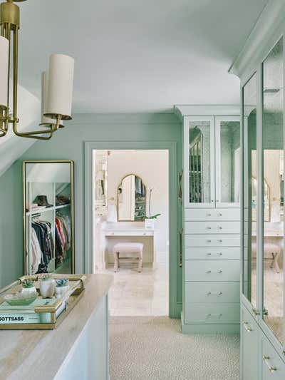  Transitional Family Home Storage Room and Closet. Warm and Bright by Charlotte Lucas Design.
