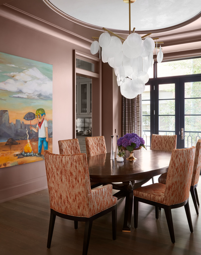  Eclectic Family Home Dining Room. Edited Expression by Soucie Horner, Ltd..