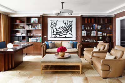  Art Deco Family Home Living Room. Objectivity by Soucie Horner, Ltd..