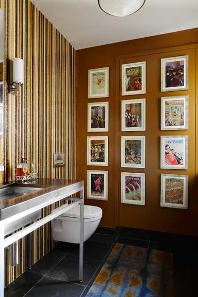  Art Deco Family Home Bathroom. Objectivity by Soucie Horner, Ltd..