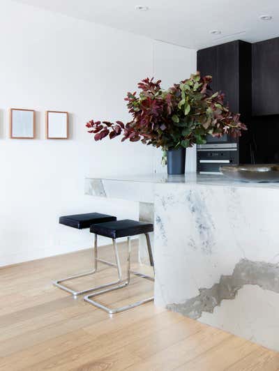  Modern Apartment Kitchen. Chelsea Apartment by Marmol Radziner.
