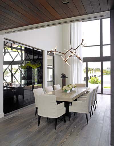  Mediterranean Family Home Dining Room. Hibiscus Island by Assure Interiors.