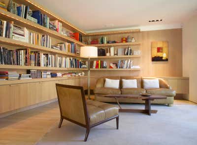  Mid-Century Modern Family Home Office and Study. Isabel Trust by Marmol Radziner.