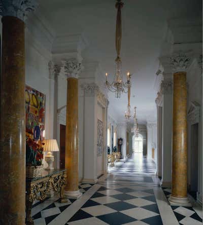  Traditional Government/Institutional	 Entry and Hall. British Embassy by Brown Davis Architecture & Interiors.