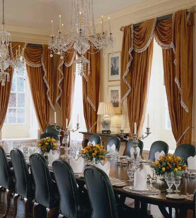  Traditional Government/Institutional	 Dining Room. British Embassy by Brown Davis Architecture & Interiors.