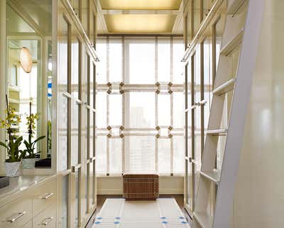 Contemporary Apartment Storage Room and Closet. Laurel by de la Torre design studio llc.