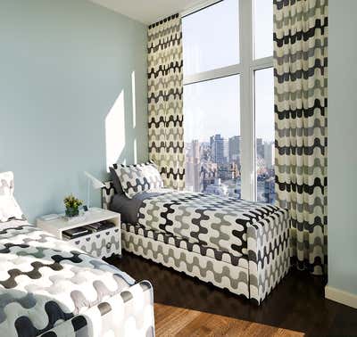  Contemporary Apartment Children's Room. Laurel by de la Torre design studio llc.