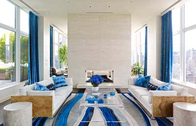  Coastal Apartment Living Room. Laurel by de la Torre design studio llc.