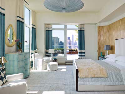  Coastal Apartment Bedroom. Laurel by de la Torre design studio llc.