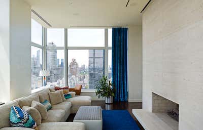  Coastal Apartment Living Room. Laurel by de la Torre design studio llc.