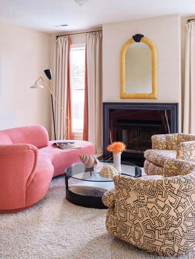  Eclectic Vacation Home Living Room. Flyway Drive by Angie Hranowsky.