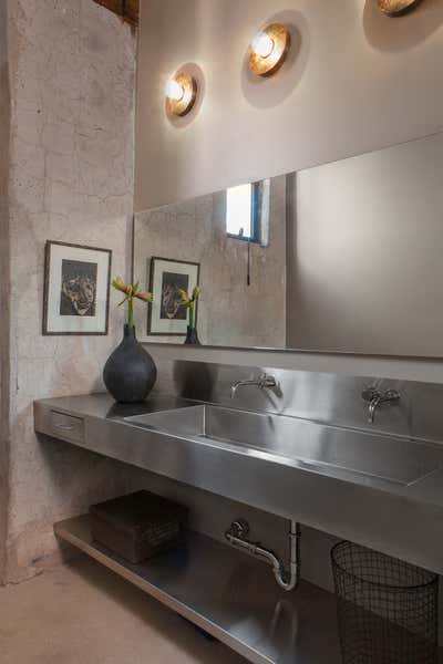  Industrial Bathroom. CHARCOAL FACTORY by Michael Del Piero Good Design.