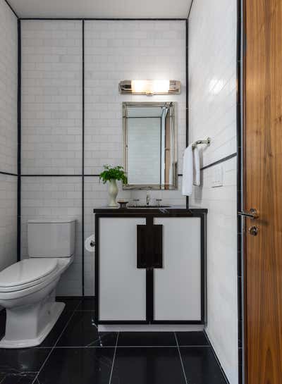  Modern Family Home Bathroom. LINCOLN PARK MODERNE by Michael Del Piero Good Design.