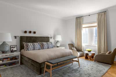  Eclectic Family Home Bedroom. LINCOLN PARK MODERNE by Michael Del Piero Good Design.