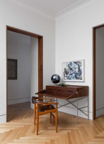  Eclectic Family Home Office and Study. LINCOLN PARK MODERNE by Michael Del Piero Good Design.