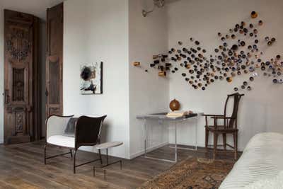 Eclectic Family Home Office and Study. RIVER EAST ROW HOUSE by Michael Del Piero Good Design.