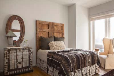  Rustic Family Home Bedroom. RIVER EAST ROW HOUSE by Michael Del Piero Good Design.