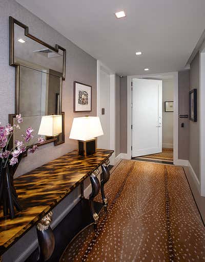  Contemporary Apartment Entry and Hall. The Charles by Santopietro Interiors.