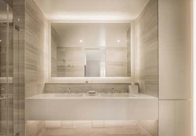  Modern Apartment Bathroom. MOMA Tower Residence by DHD Architecture & Interior Design.
