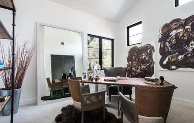  Contemporary Vacation Home Office and Study. American Saddler by Jaffa Group.