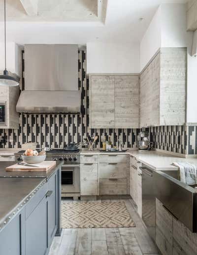 Eclectic Vacation Home Kitchen. The Rustic Zen Project by Cashmere Interior, LLC.
