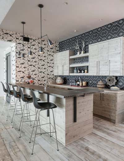 Eclectic Vacation Home Kitchen. The Rustic Zen Project by Cashmere Interior, LLC.