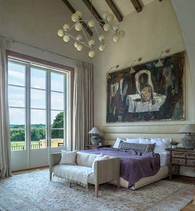  Eclectic Family Home Bedroom. Bourgogne Modern by Cashmere Interior, LLC.