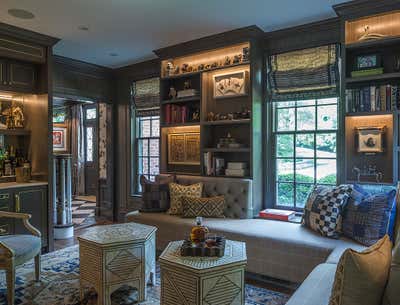  Traditional Family Home Living Room. English Contemporary by Cashmere Interior, LLC.